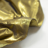Polyester lamé plaqué or