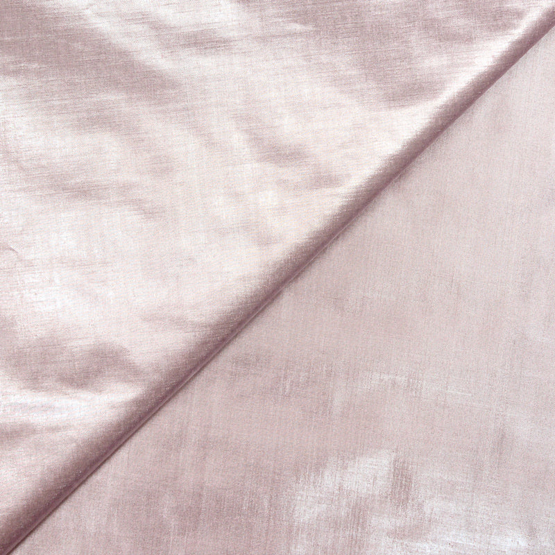 Polyester lamé rose