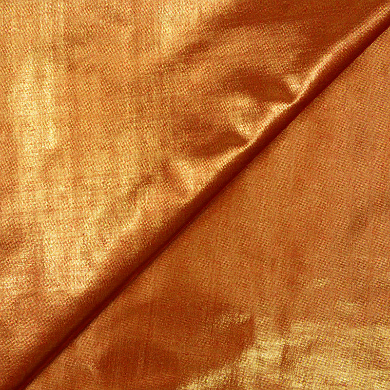 Polyester lamé orange