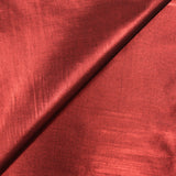 Polyester lamé rouge foncé