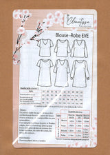 Blouse-Robe Couture Pattern Eve