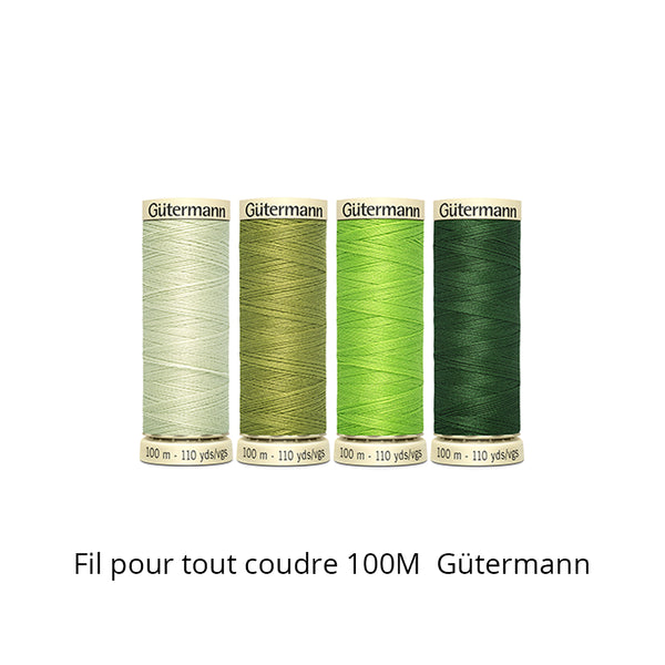 Wire for sewing everything 100m - Green tones - Gütermann