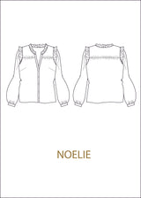 Patron de couture blouse NOELIE
