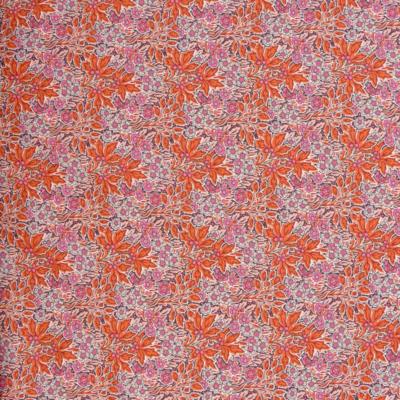 Coton liberty ® Aubrey forest terracotta au mètre