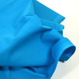 Coton uni turquoise Coupon 45x45 cm