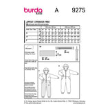 Patron Burda n°9275 : Combinaison
