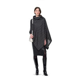 Patron Burda n°6175: Cape en maille femme