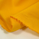 Coton uni moutarde Coupon 45x45 cm