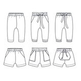 Patron de Couture Enfant pantalon ou Short NEW YORK