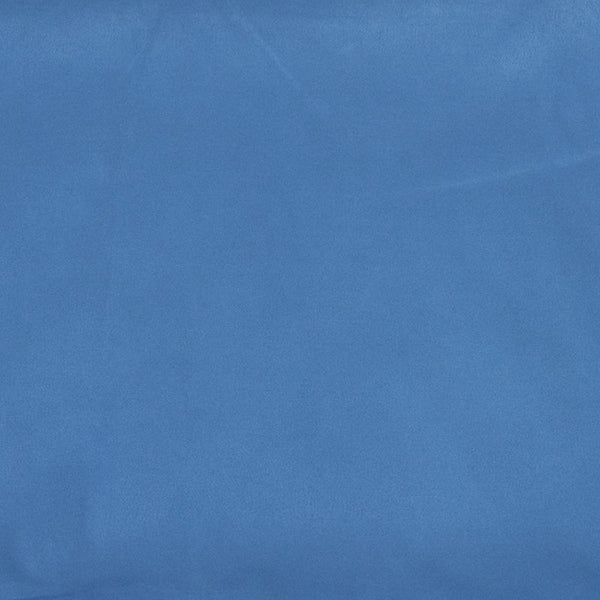 Tissu aspect daim double-face bleu denim