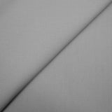 Piqué de coton milleraies gris Coupon 45x45 cm