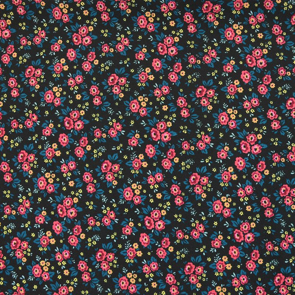 Microfibre imprimée belle et magnifique fond noir