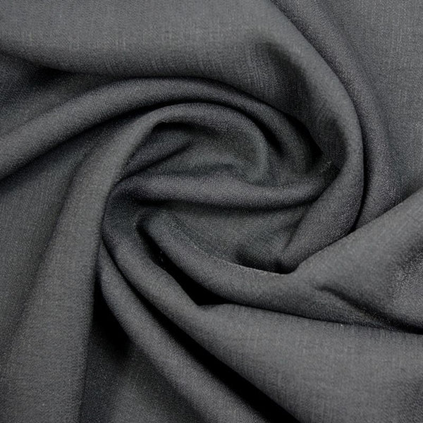 Crêpe viscose Lily noir