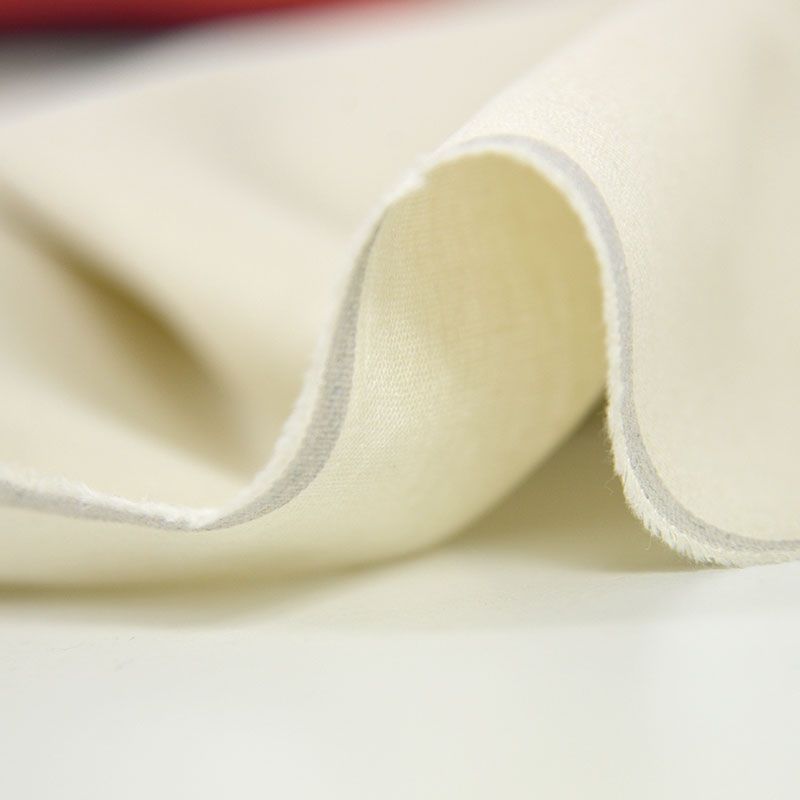 Lin viscose beige clair