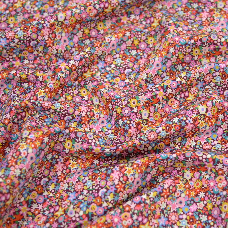 Coton liberty ® DAZZLE multicolore au mètre