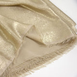 Crêpe irisé champagne