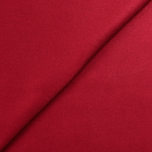 Tissu tailleur bambou rouge foncé