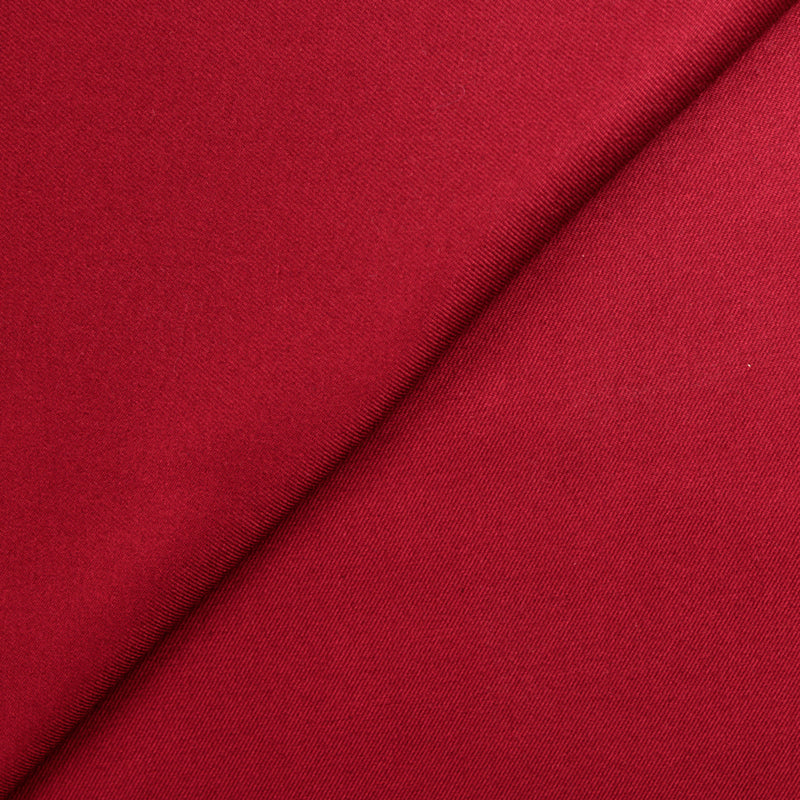 Tissu tailleur bambou rouge foncé