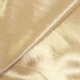 Crêpe satin polyester doré clair