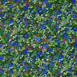 Microfibre imprimée sans limite fond vert