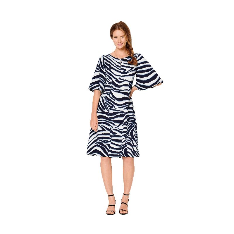 Patron Burda n°6133: Robe