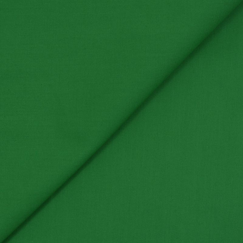 Coton uni vert