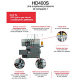 Machine à coudre Surjeteuse HD405S