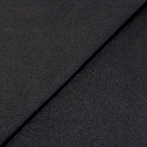 Gabardine polycoton sergé noir