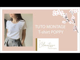 Patron de couture T-shirt POPPY