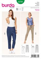 Patrón N ° 6770: pantalones de trote